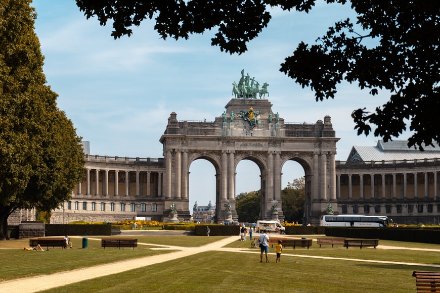 Arco de Cinquentenaire, Brussels, Bélgica - Representa seguro viagem Bélgica.