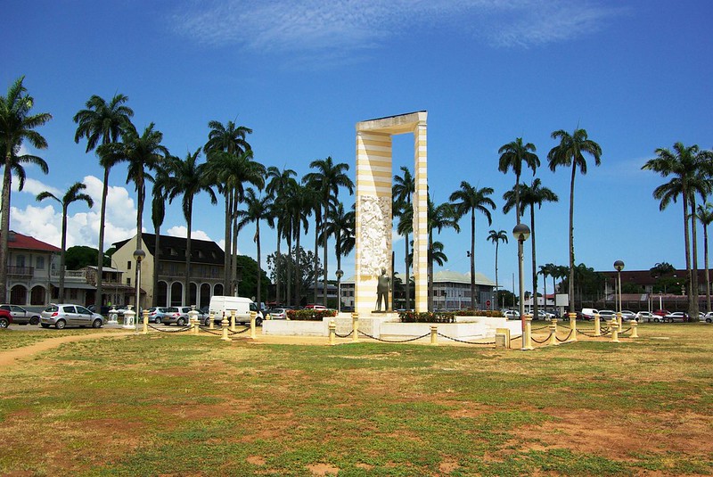 Place des Palmistes em Guiana Francesa 
