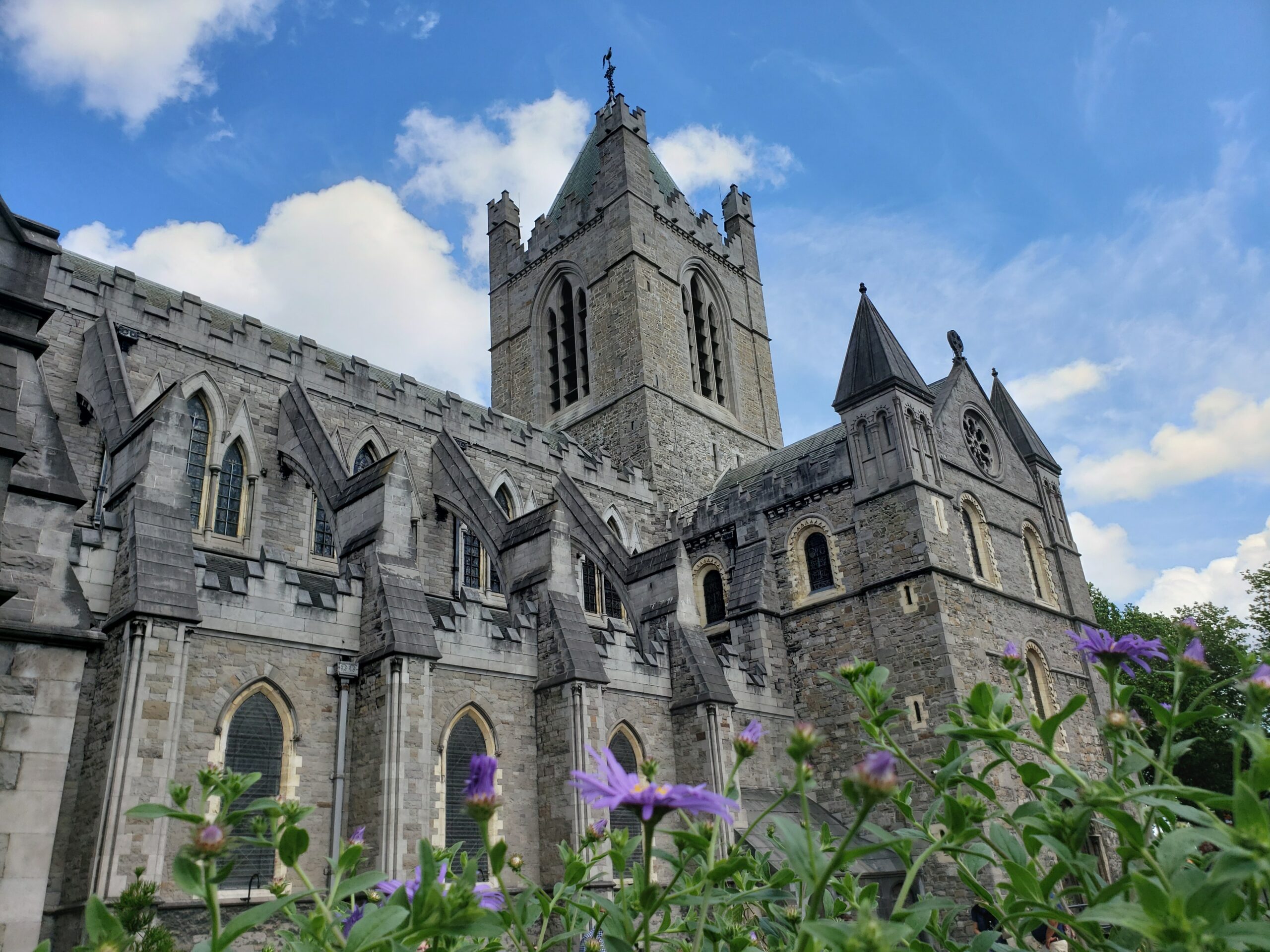 Igreja rustica em 8 Christchurch Pl, Wood Quay, Dublin, Irlanda - Representa seguro viagem Dublin